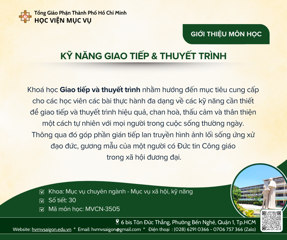 Kỹ năng giao tiếp và thuyết trình